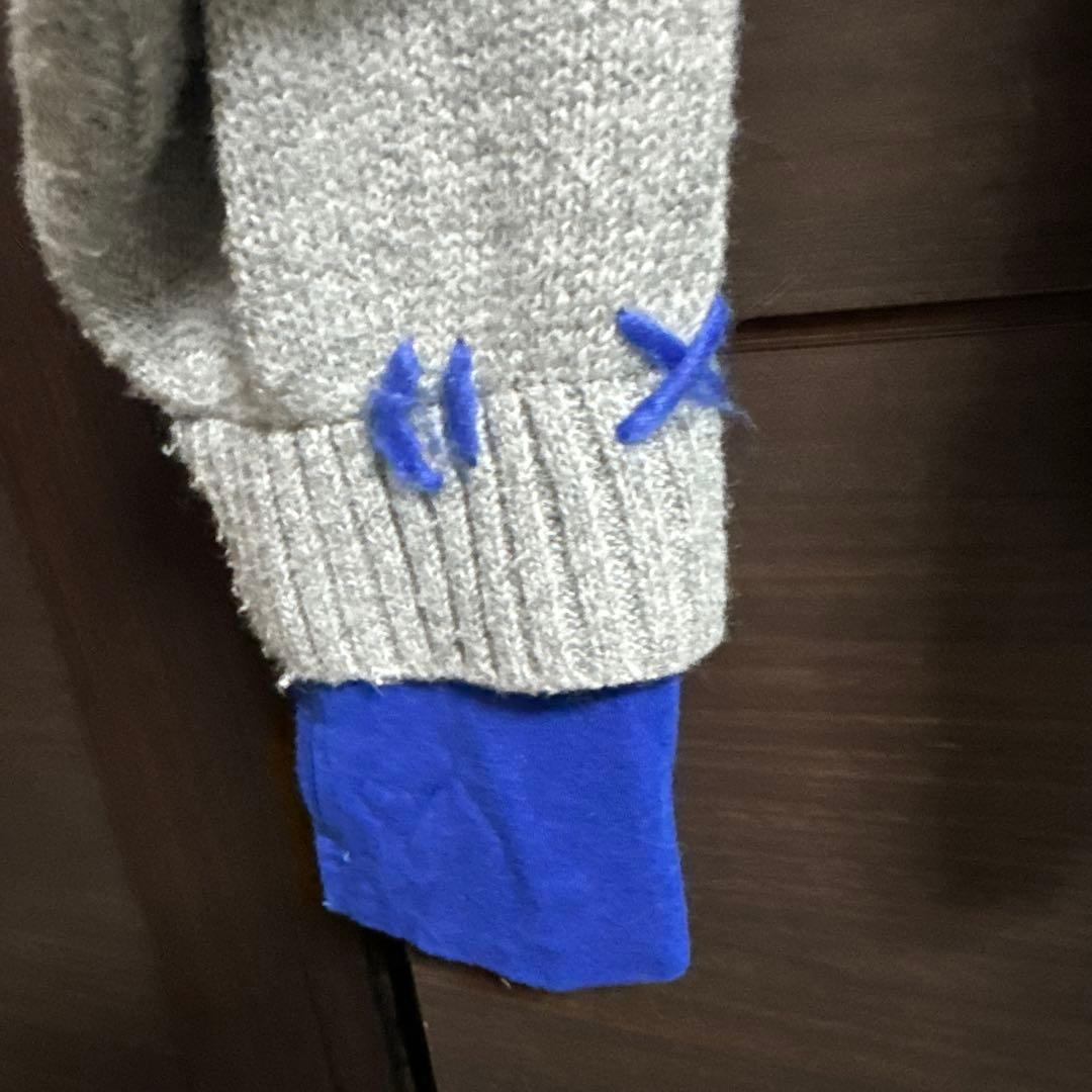 ニコアンド be with M Misayo配色ドルプルオーバー グレー - メルカリ