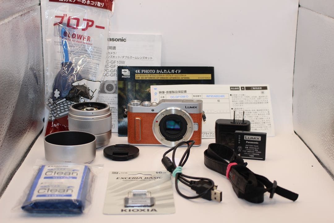 ☆ショット数2277回未使用級☆ LUMIX DC-GF10 単焦点レンズセット
