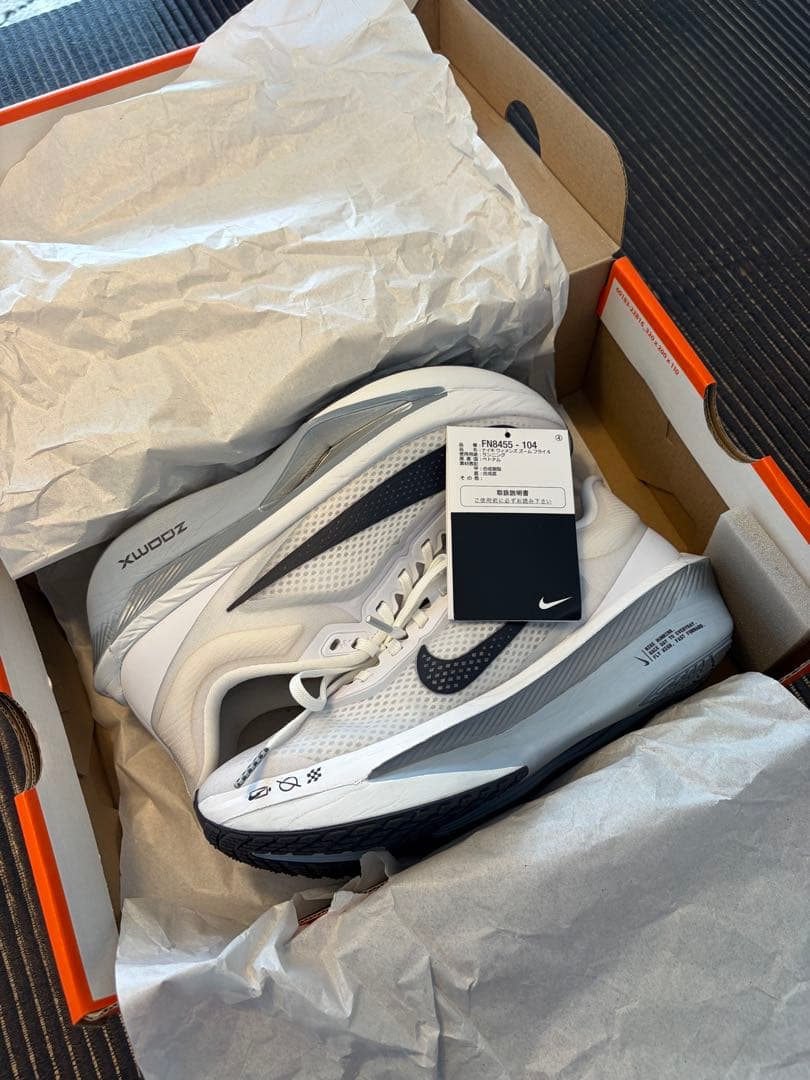 試走のみ美品【NIKE】ZOOMFLY 6 24.5cm 箱あり！