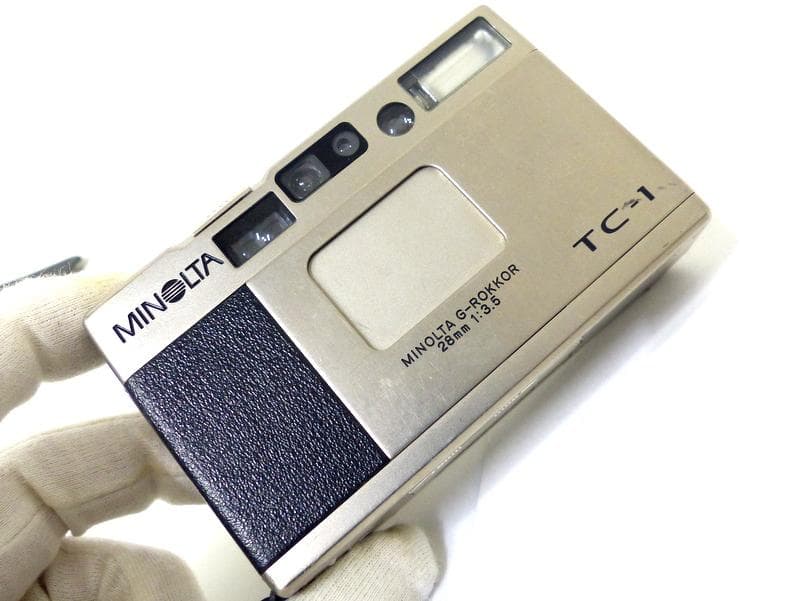 2496】 MINOLTA ミノルタ TC-1 コンパクトフィルムカメラ - メルカリ