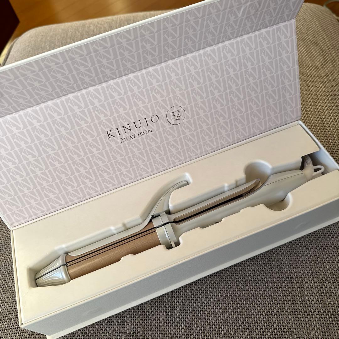 KINUJO 2WAY ヘアアイロン　32ミリ　極美品 KINUJO / KINUJO 2WAY IRON 32mmの公式商品情報｜美容・化粧品情報は