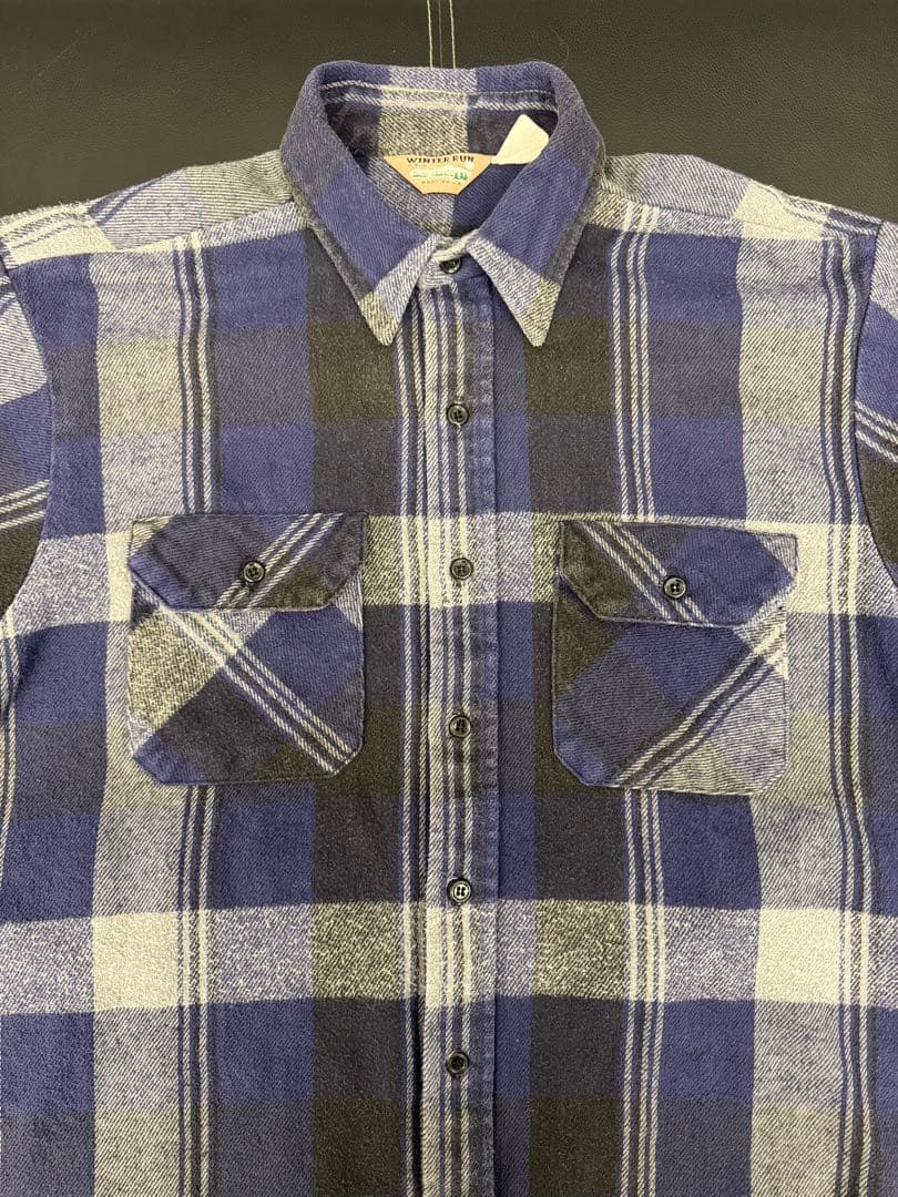 WINTER RUN USA製 L ヘビネル 三角タグ 80s vintage