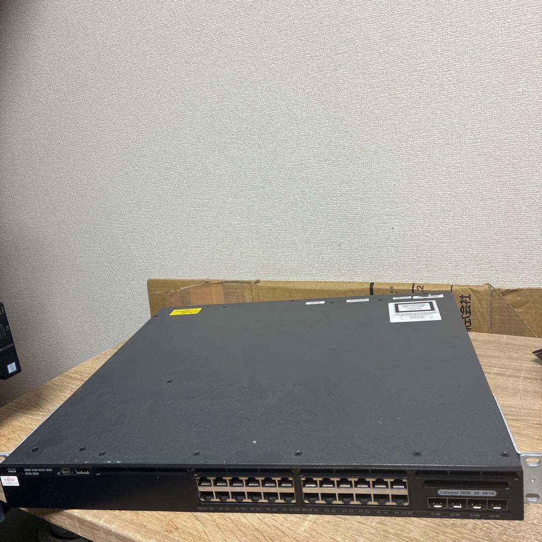 ルーター・ネットワーク機器 Cisco WS-C3650-24TS-S 楽天市場】【中古】Cisco Catalyst 3650-24TS-S : NW工房