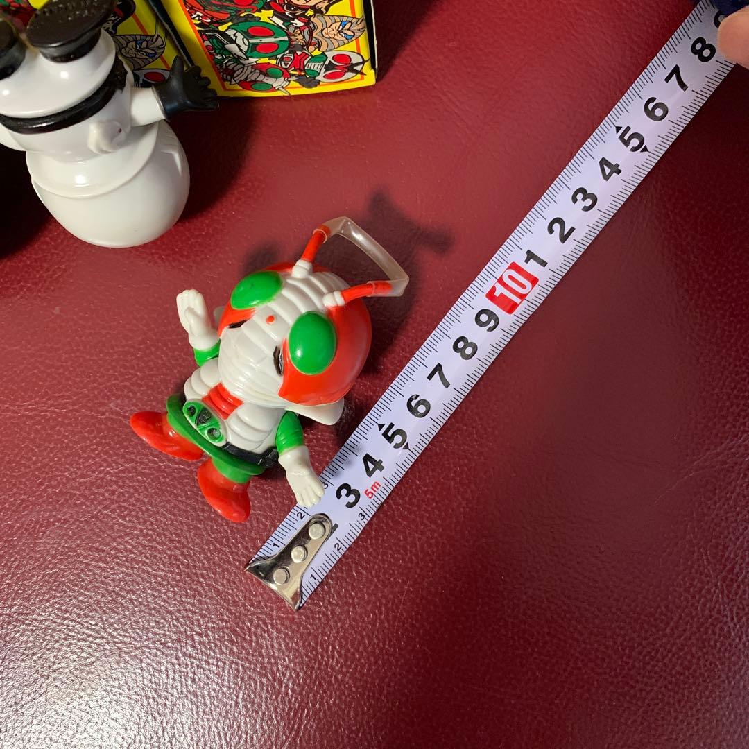 仮面ライダー倶楽部　ソフビ　フィギュア　ボンボンライダー　1987年製　4体