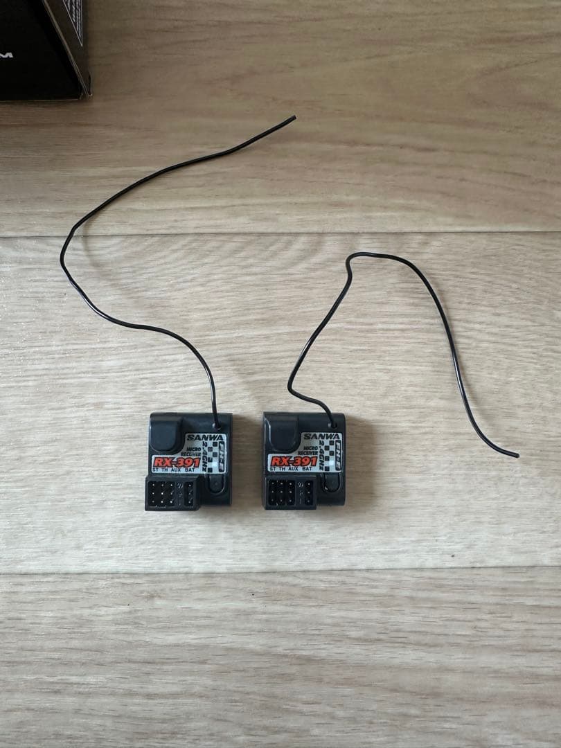 SANWA MX-6 受信機2個 2.4GHz