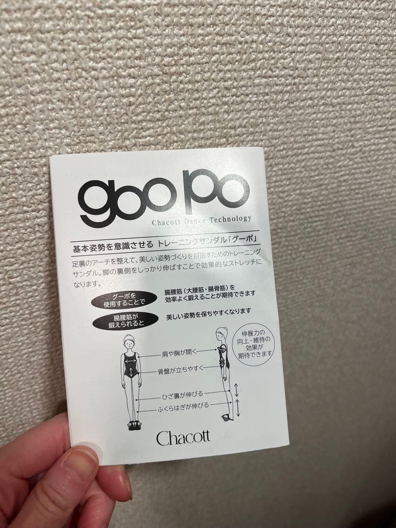 chacott goopo チャコット　グーポ　22〜2 8.5cm