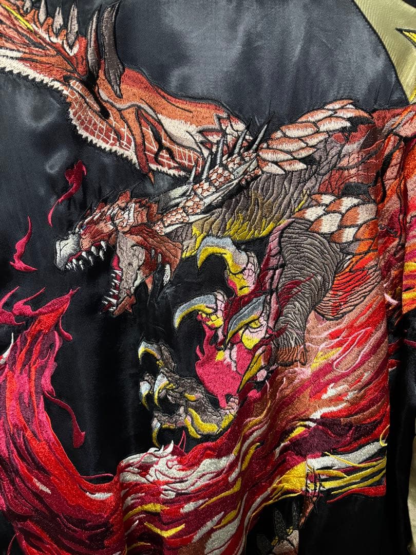 未着用】モンスターハンター 5周年 スカジャン リオレウス Lサイズ