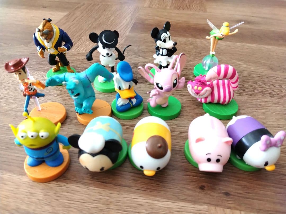 ディズニー チョコエッグ まとめ売り 14点 - メルカリ