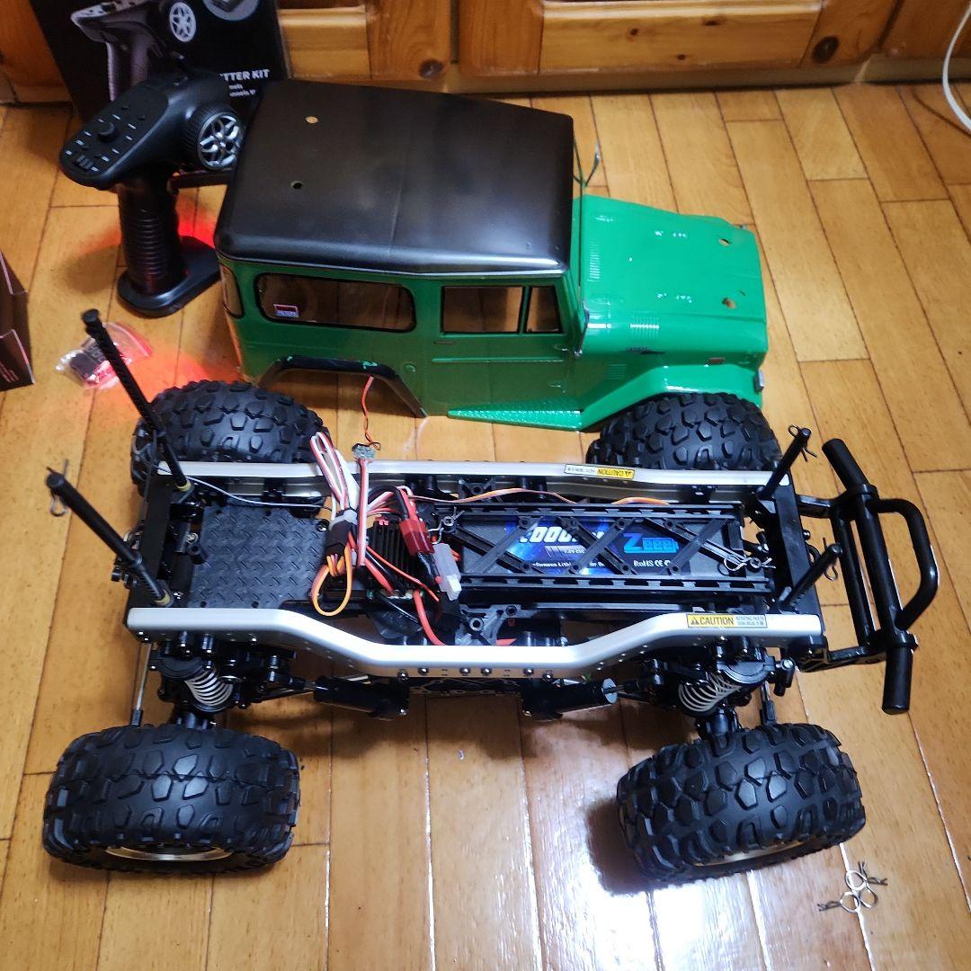 ■専用■　　　タミヤ CR-01 フルセット　緑　ランクル　ボディ　　ラジコン