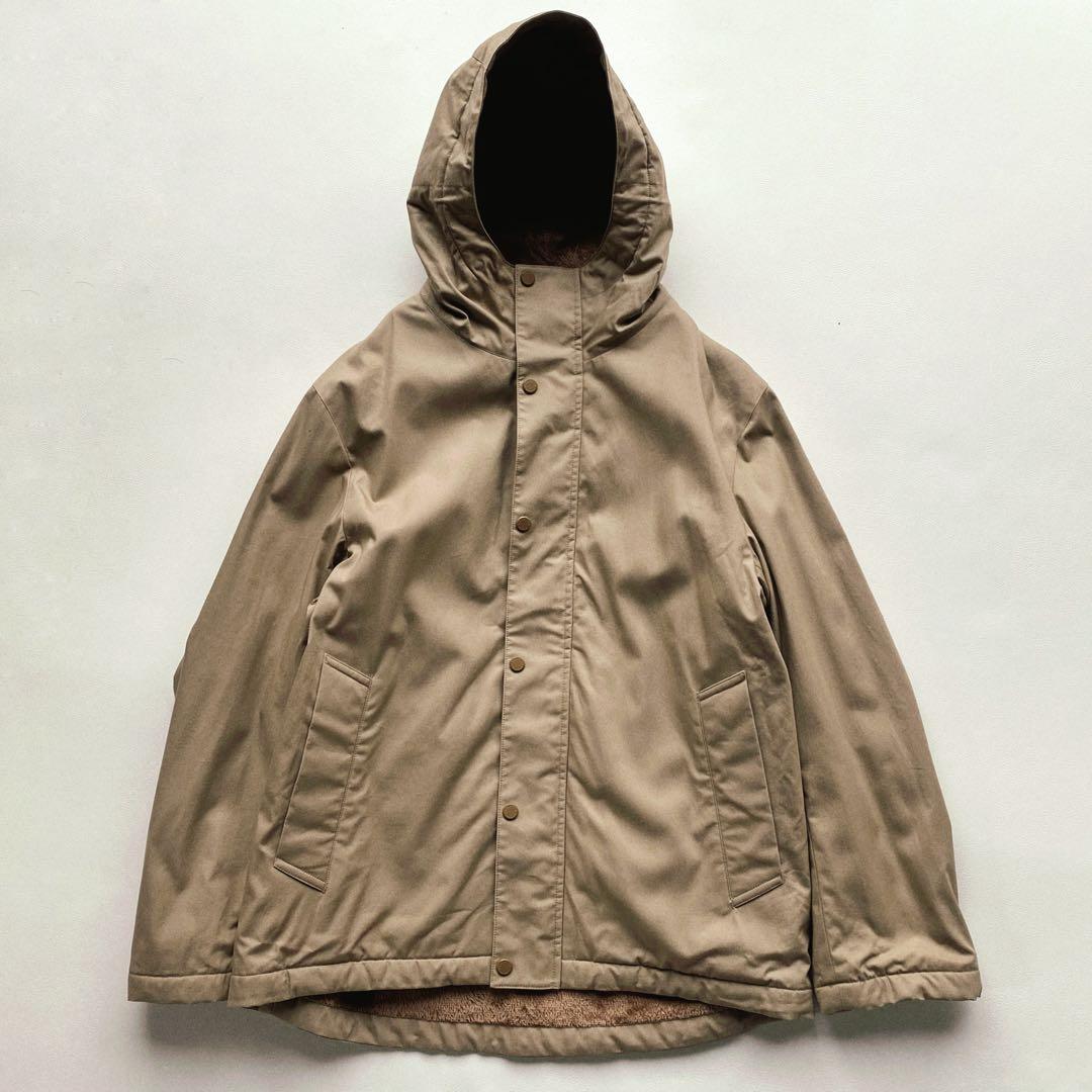 袖先までボア】マッキントッシュロンドン コットンブルゾン ベージュ
