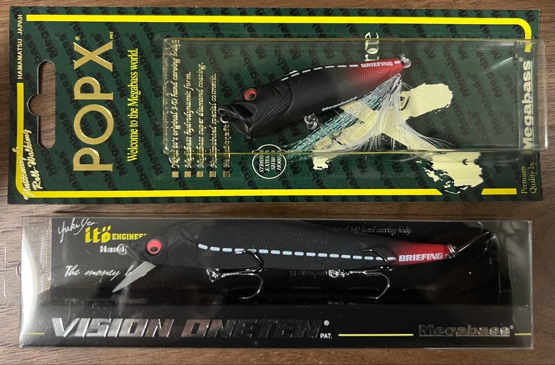 Megabass xブリーフィング POP XとONE TENセット MEGABASS X BRIEFING ANGLER PACK ONETEN SET | Megabass - メガバス