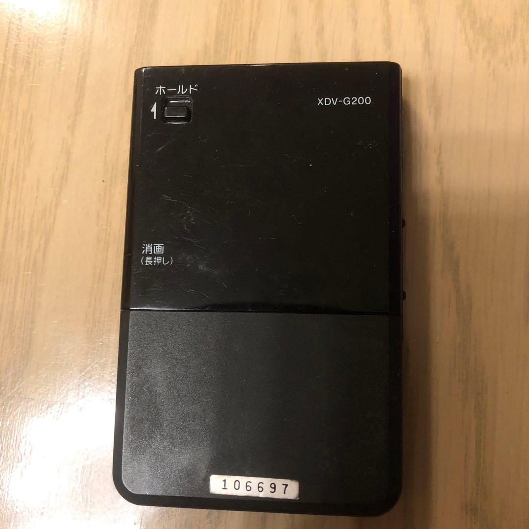 SONY XDV-G200 ワンセグ対応TV FMステレオ/AMラジオ 本体のみ - メルカリ