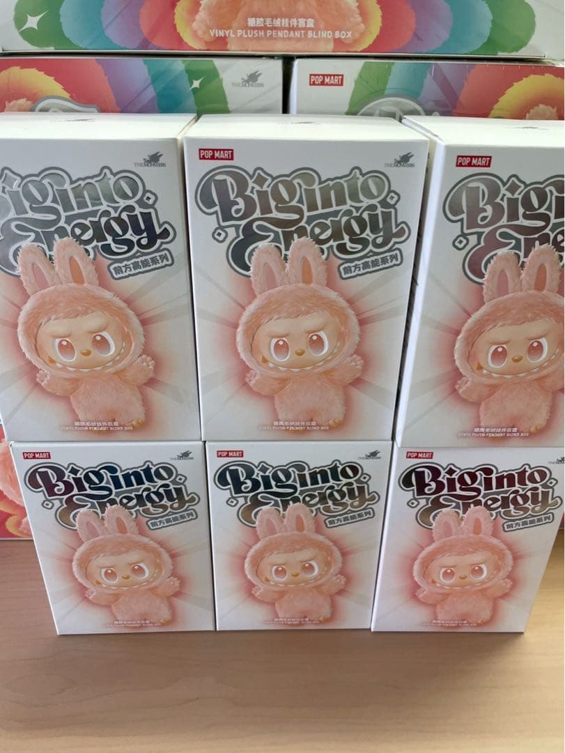 ⭐️【正規品・未開封】ラブブ Biginto Energy ぬいぐるみ 6個セット