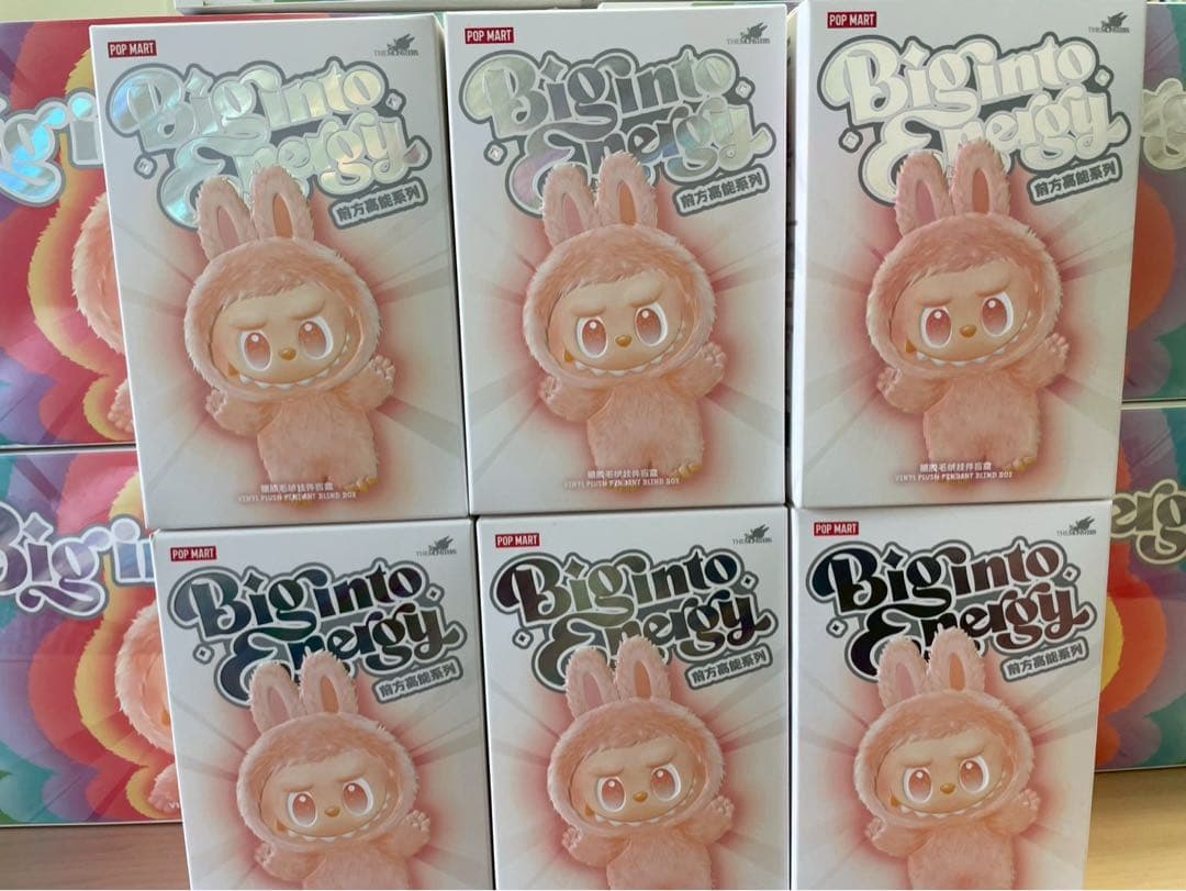 ⭐️【正規品・未開封】ラブブ Biginto Energy ぬいぐるみ 6個セット