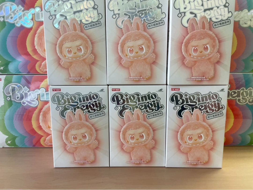 ⭐️【正規品・未開封】ラブブ Biginto Energy ぬいぐるみ 6個セット