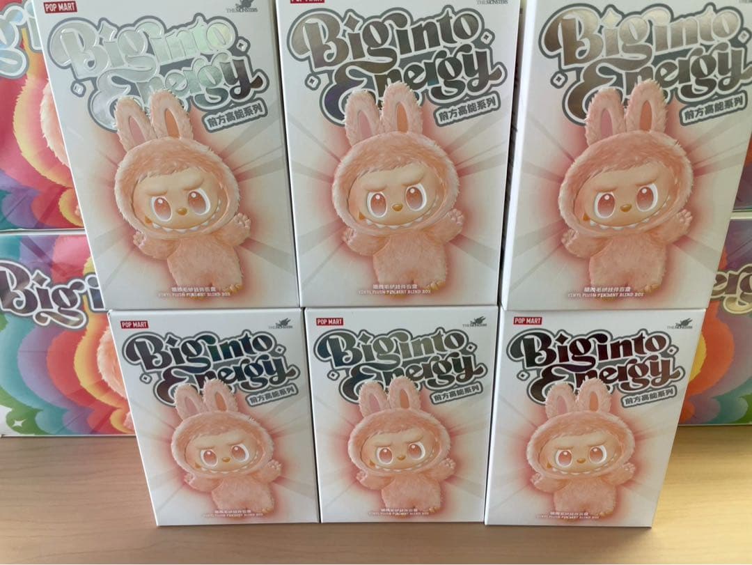 ⭐️【正規品・未開封】ラブブ Biginto Energy ぬいぐるみ 6個セット