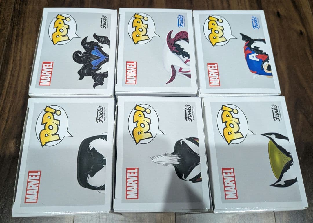 ヴェノム　カーネイジ　funko pop ✕ ６点セット