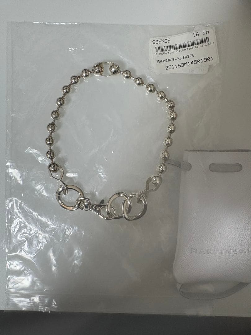 c*a様 MARTINE ALI マーティンアリ チョーカー16インチ ネックレ