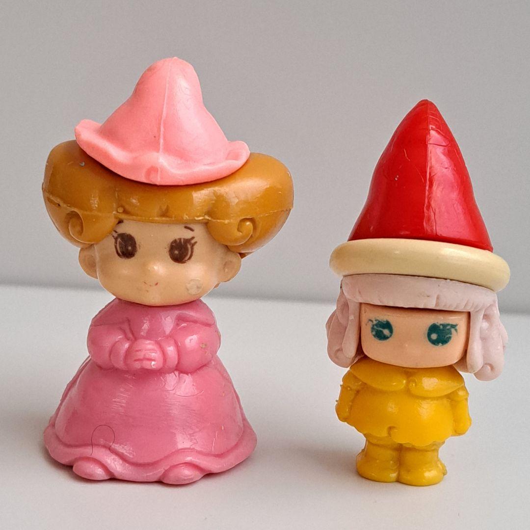 フィギュア【とんがり帽子のメモル☆2体セット☆1980年代】希少 レア