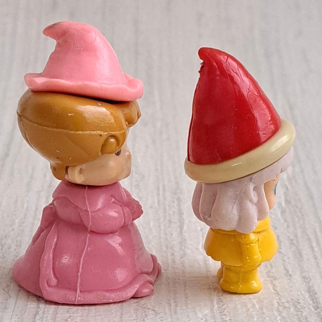 フィギュア【とんがり帽子のメモル☆2体セット☆1980年代】希少 レア