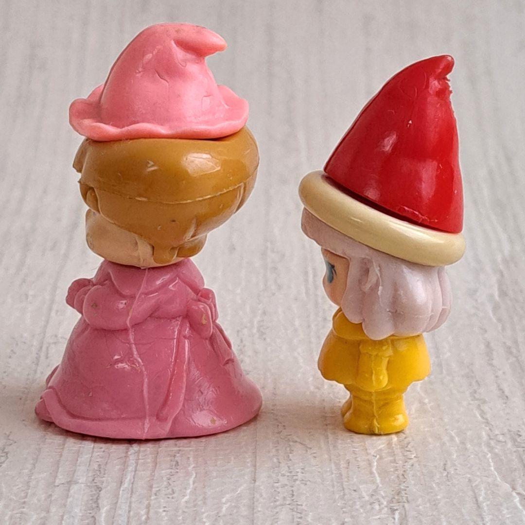フィギュア【とんがり帽子のメモル☆2体セット☆1980年代】希少 レア