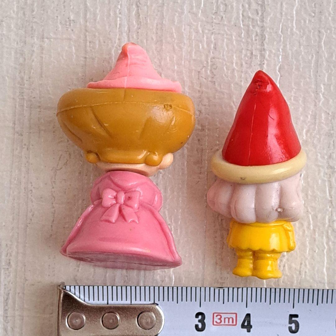 フィギュア【とんがり帽子のメモル☆2体セット☆1980年代】希少 レア