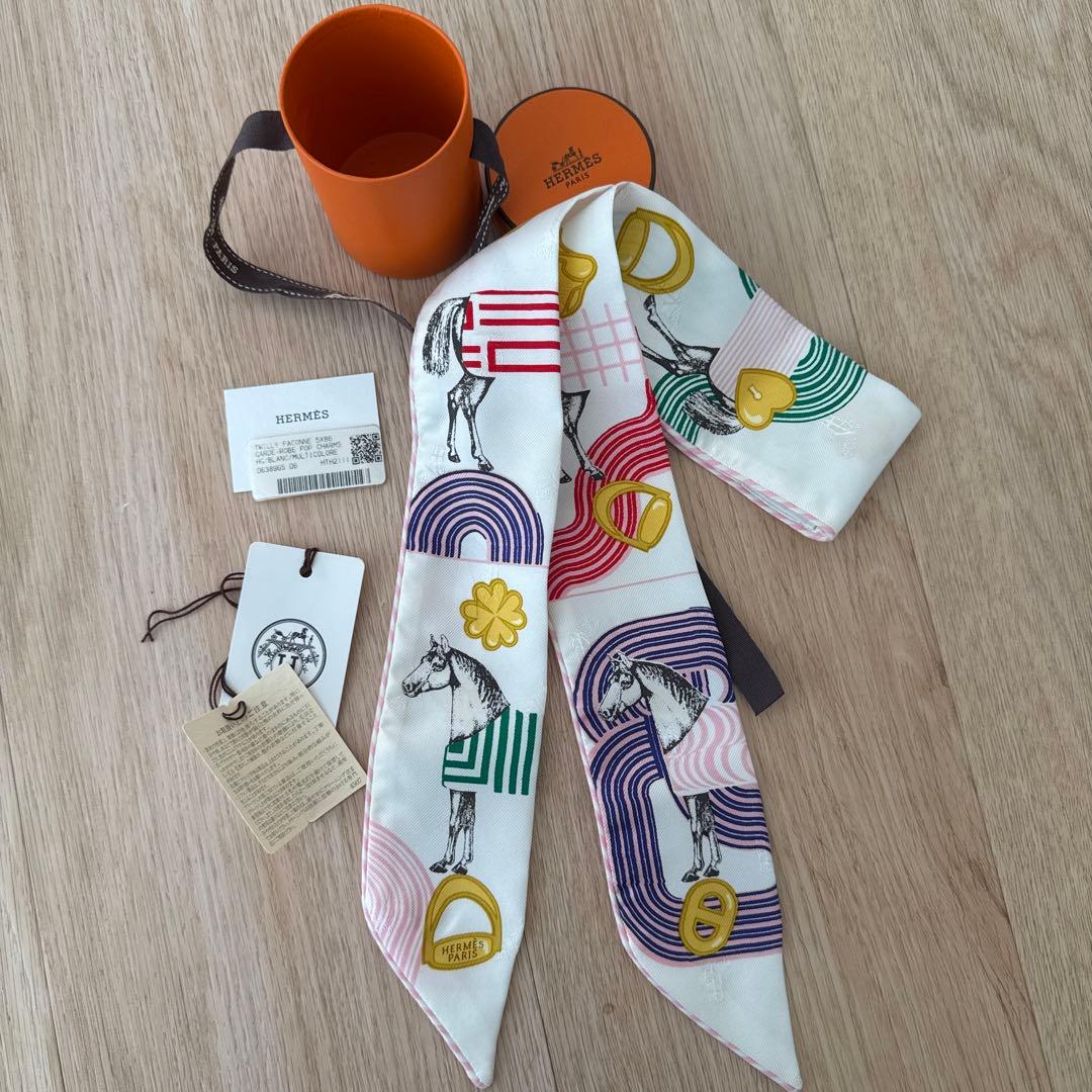 値下げ》HERMES ツイリー ガルドローブポップ エルメス シェーヌダンクル