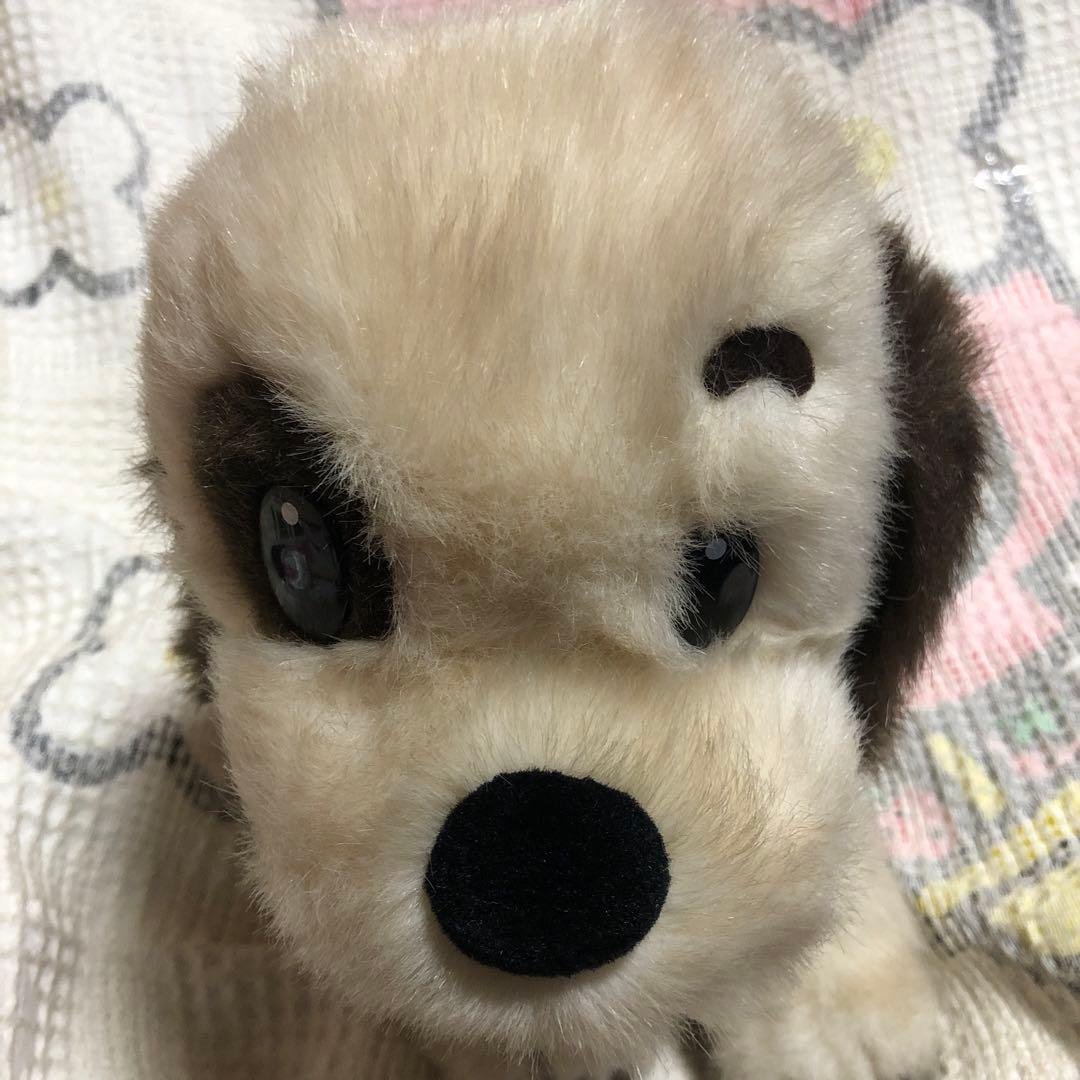 昭和レトロ　ヴィンテージ ファースト　ホリプロ　ワンダブル　犬　ぬいぐるみ