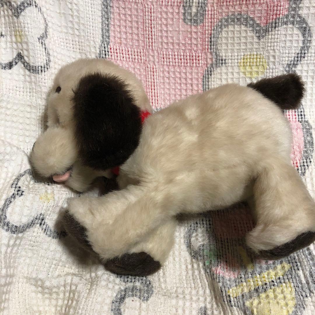 昭和レトロ　ヴィンテージ ファースト　ホリプロ　ワンダブル　犬　ぬいぐるみ