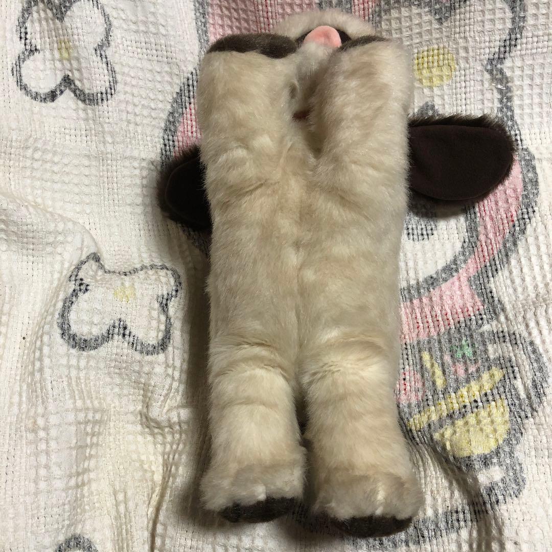 昭和レトロ　ヴィンテージ ファースト　ホリプロ　ワンダブル　犬　ぬいぐるみ