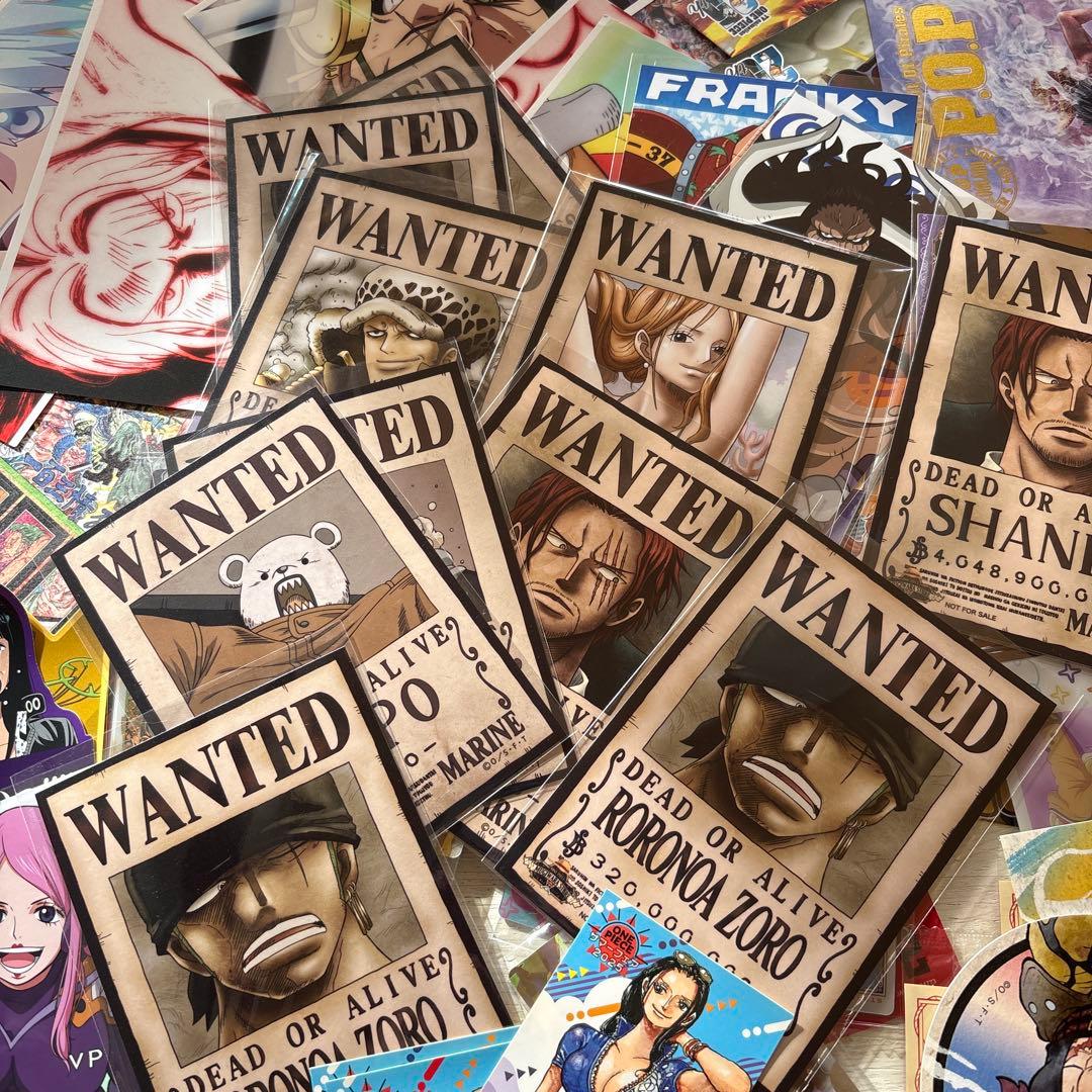 アニメグッズ ワンピース　ONE PIECE 紙類　紙雑貨　大量　まとめ売り