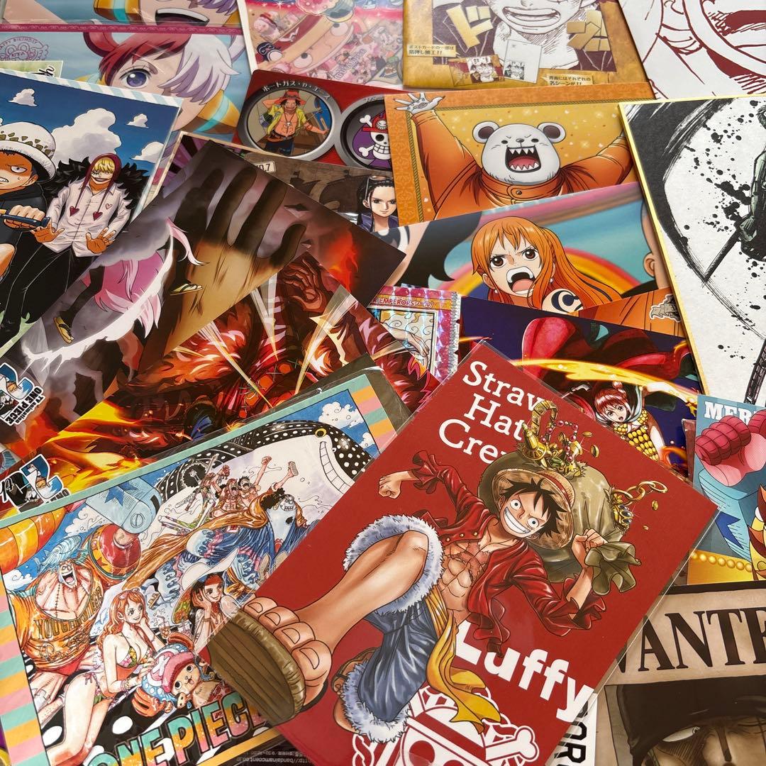アニメグッズ ワンピース　ONE PIECE 紙類　紙雑貨　大量　まとめ売り