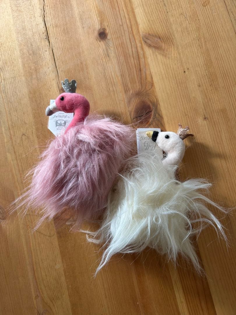 ジェリーキャット ぬいぐるみ フラミンゴ 鳥 5体セット タグ付き 新品