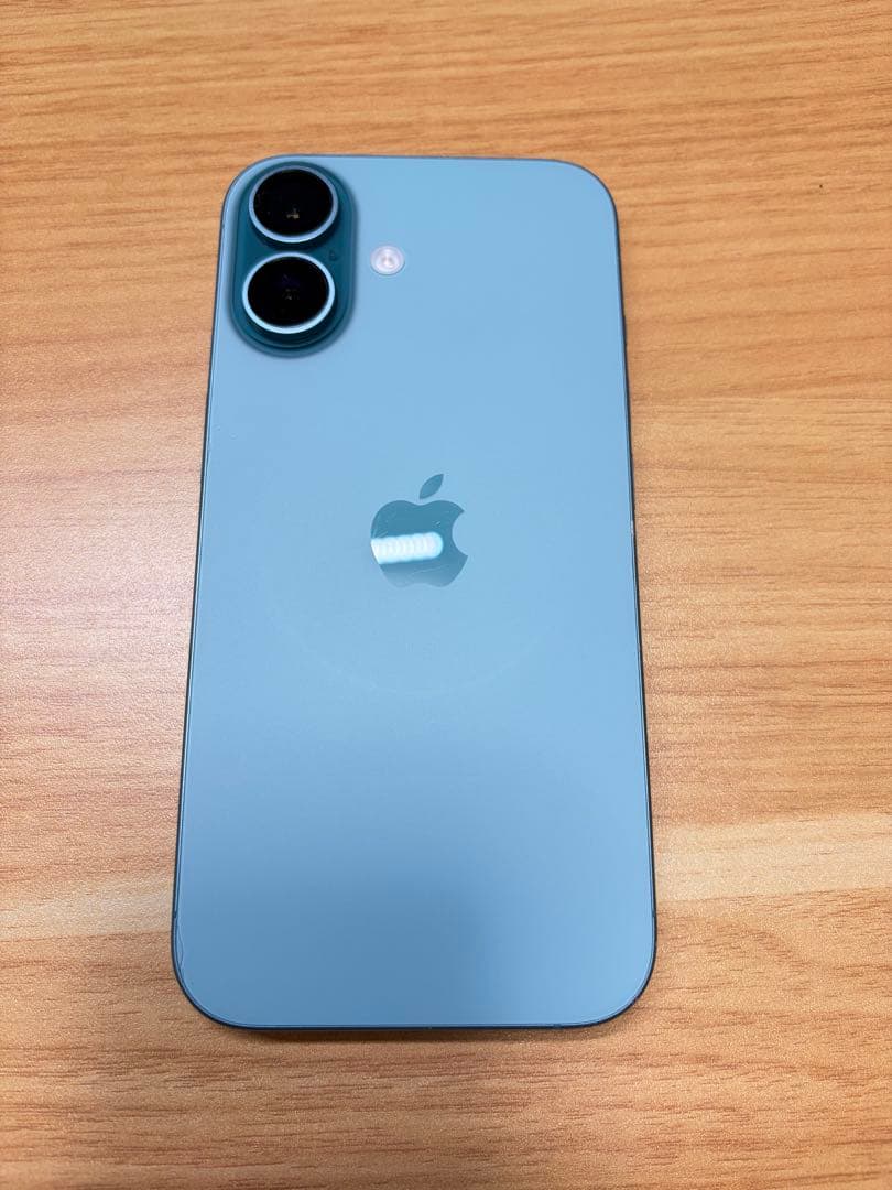 iPhone 16 128GB ティール SIMフリー 動作良好・画面傷有り - メルカリ