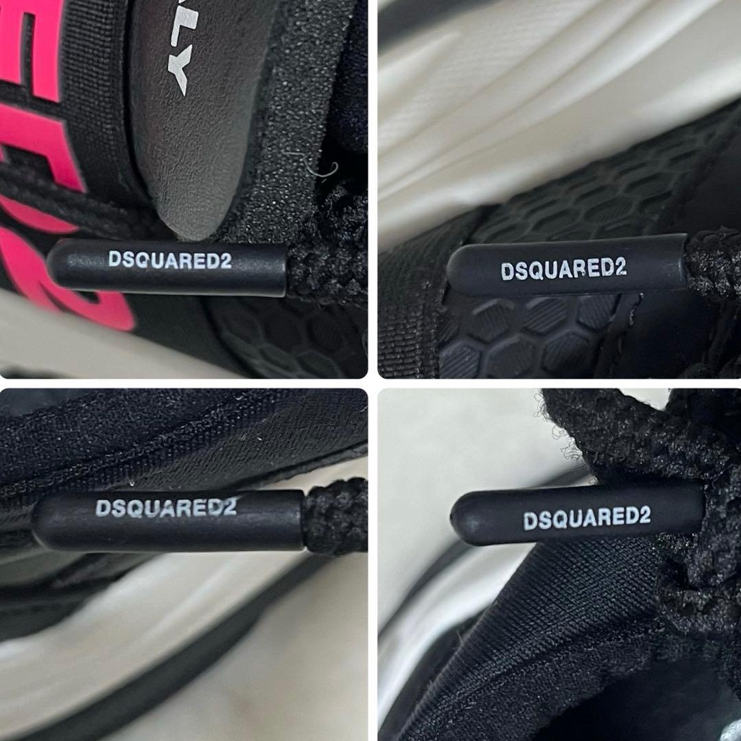 美品✨ディースクエアード2 D-Bumpy 厚底スニーカー 23.0cm