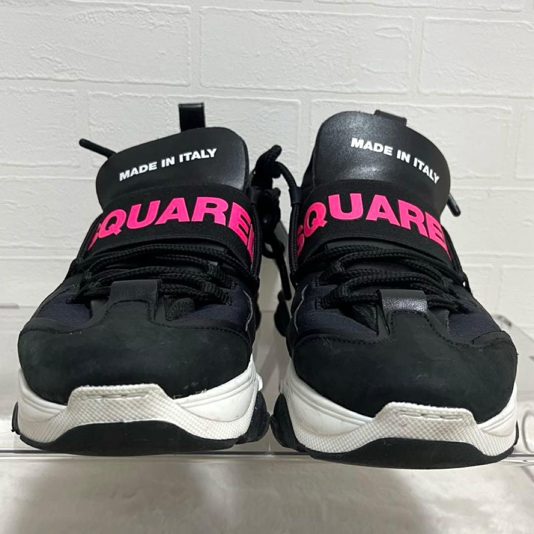 美品✨ディースクエアード2 D-Bumpy 厚底スニーカー 23.0cm