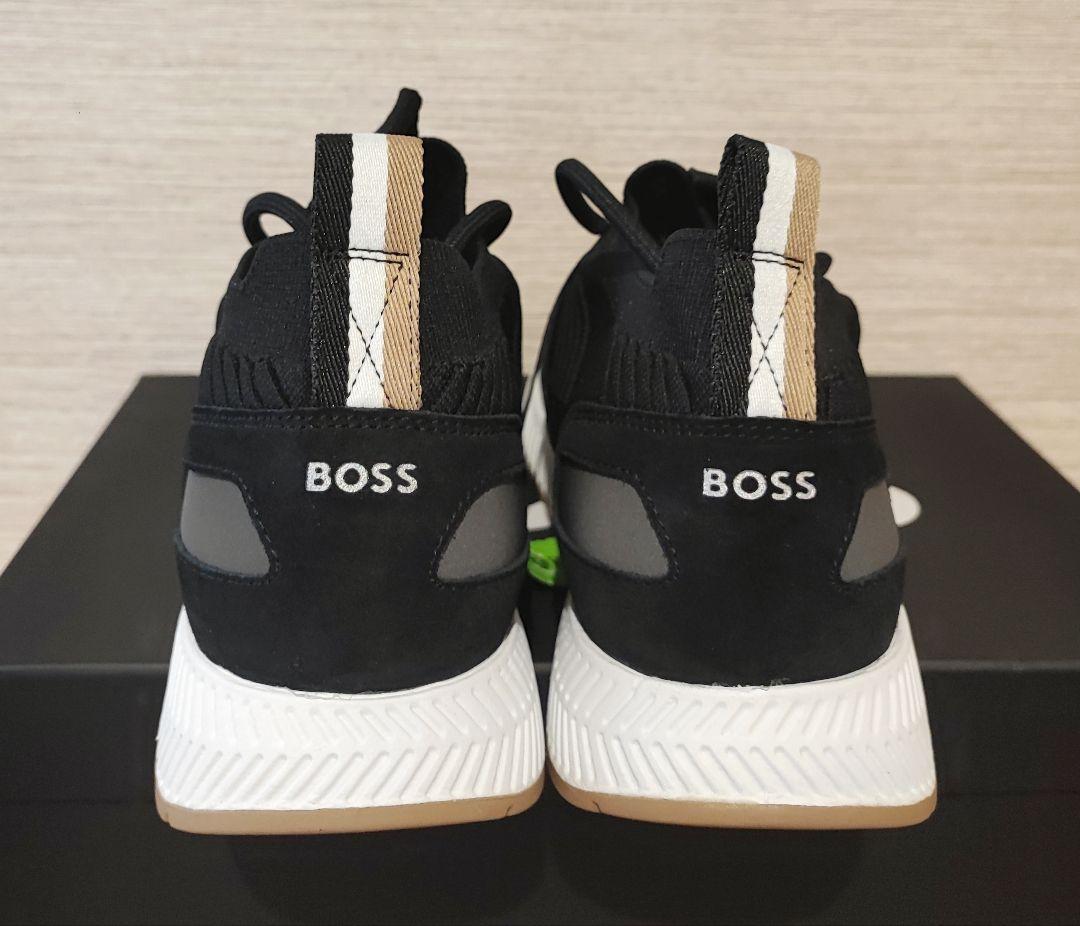 BOSS REPREVE(R)アッパー ニット スニーカー サイズ 40 - メルカリ