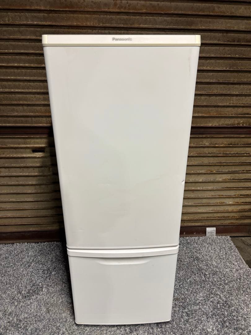 パナソニック ノンフロン冷凍冷蔵庫 NR-B17CW-W 2019年製 当社指定地域 限定販売】 冷蔵庫 マットバニラホワイト NR-B17CW-W
