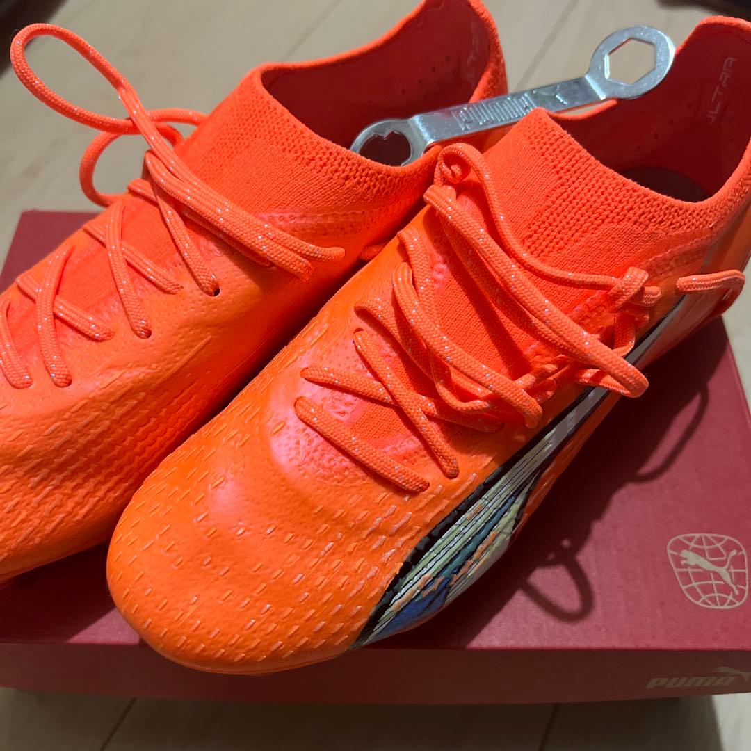 PUMA ULTRA アルティメット MxSG オレンジ 23.0cm