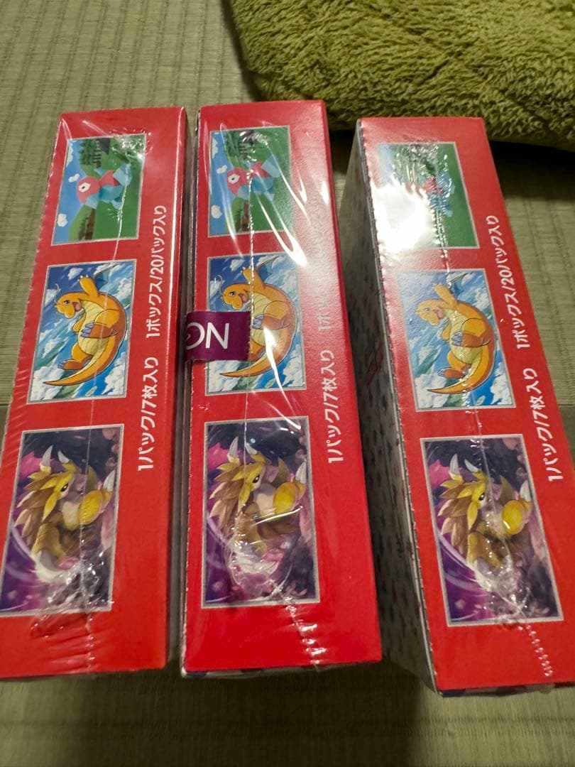 ポケモンカード151 ｼｭﾘﾝｸ付（切込あり）1BOX