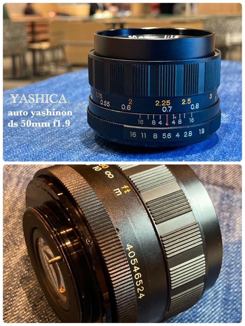 ヤシカyashinon ds f1.9+pentax sp 完動品＊美品 - メルカリ
