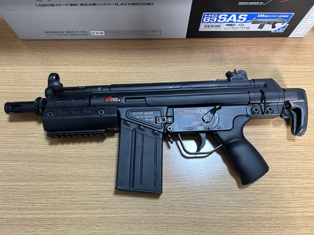 東京マルイ HIGH CYCLE CUSTOM G3 SAS 電動ガン