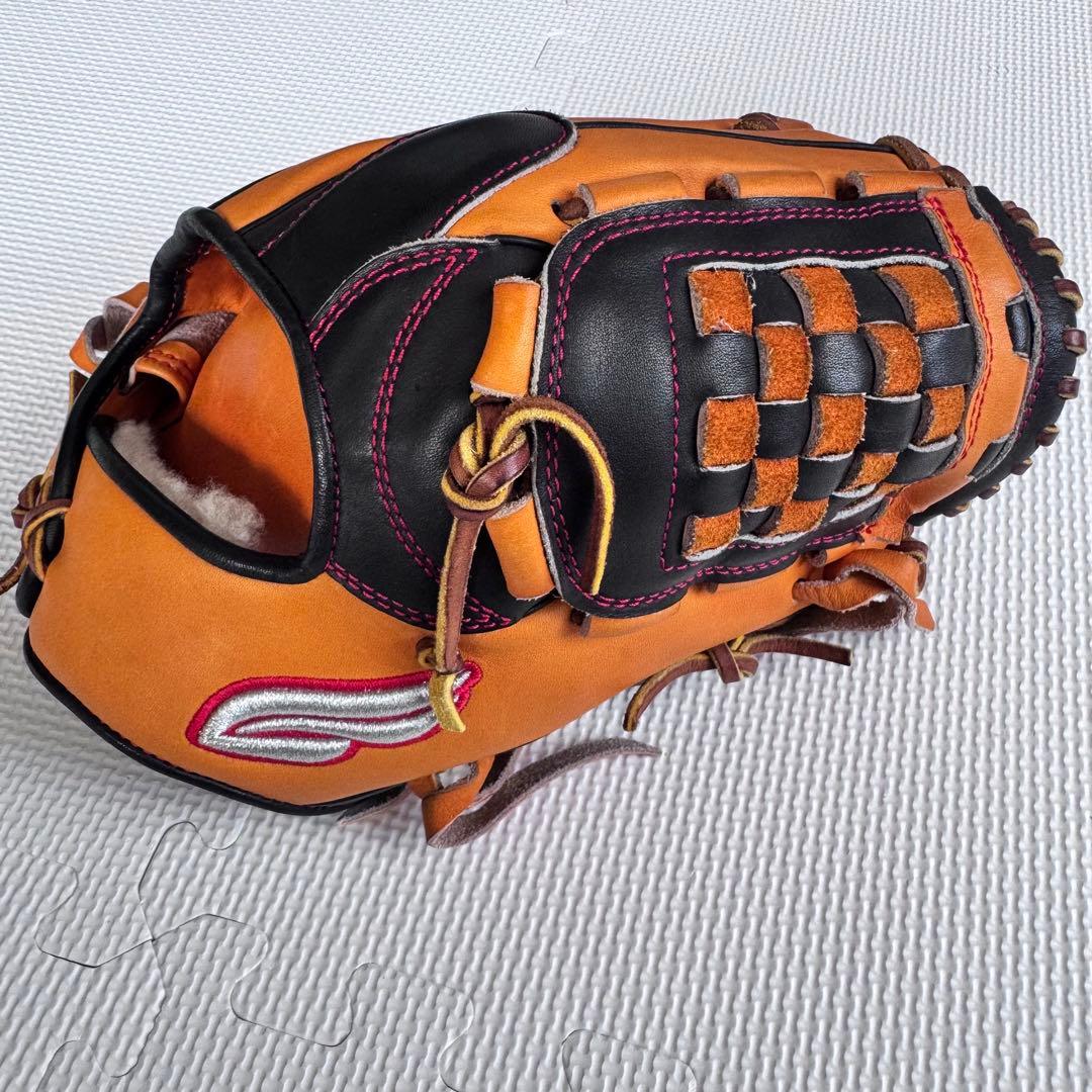 エバード　グローブ　内野　レア　硬式　軟式 エバード オーダー 内野グローブ | 中古野球用品販売の球児先生