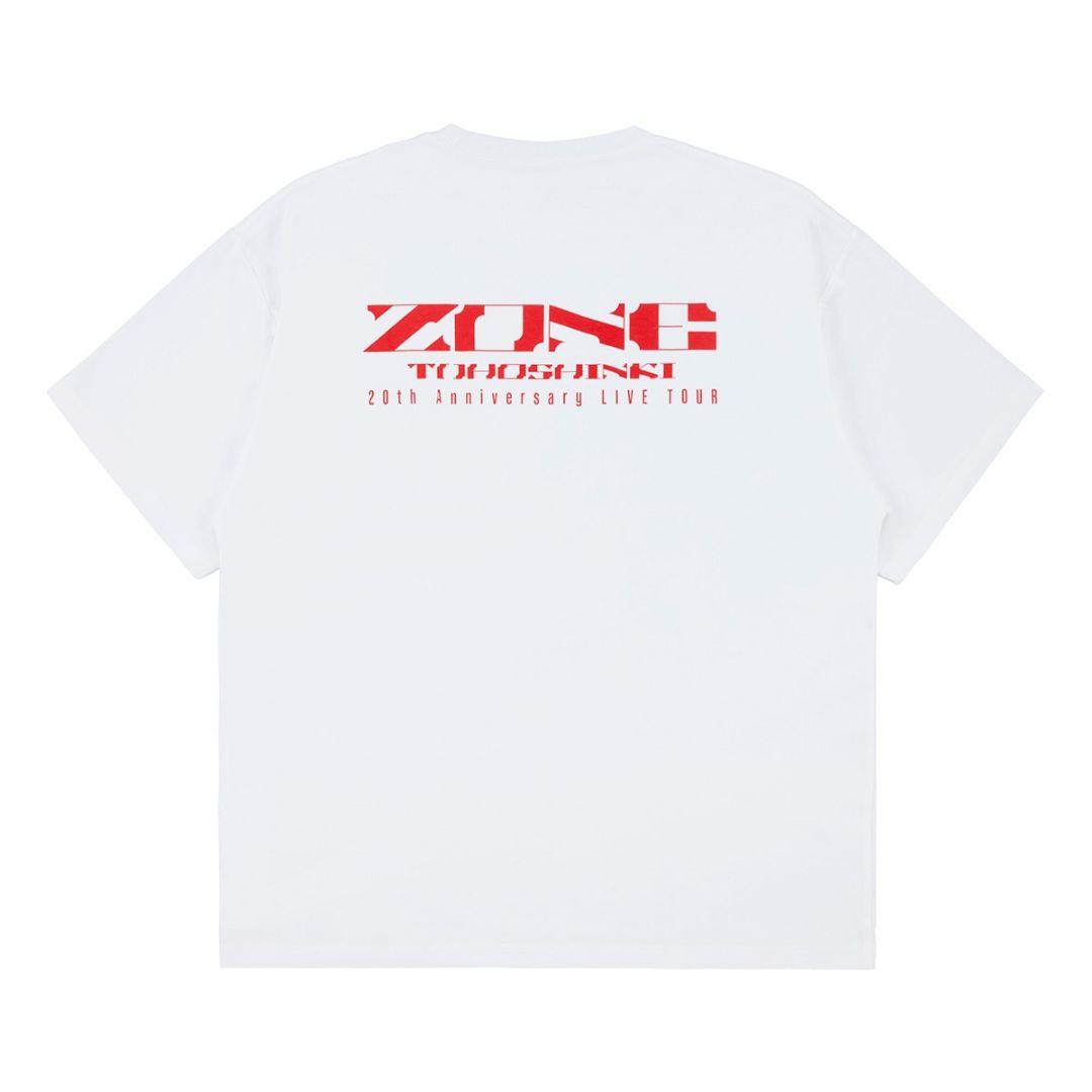 東方神起 LIVE TOUR～ZONE～ Tシャツ(ホワイト) - メルカリ
