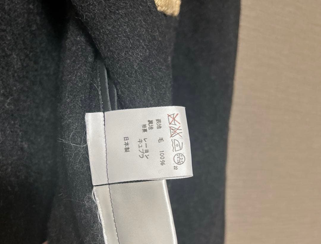 ラルフローレン スポーツ ダッフルコート 11 ダークグレー 毛100% 日本