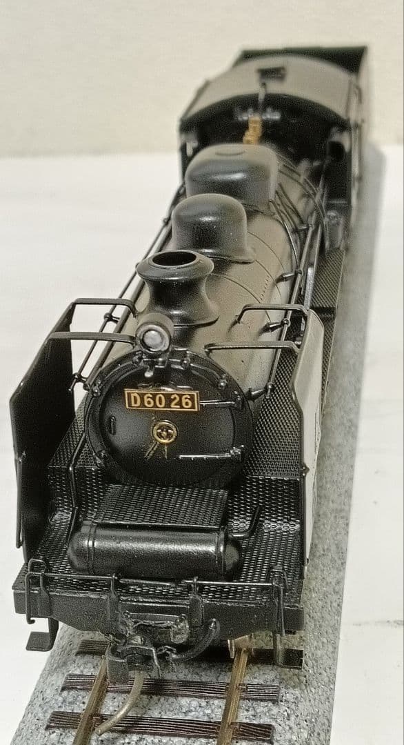 HOゲージ 宮沢模型 D60 蒸気機関車.カンモーター、メンテナンス済