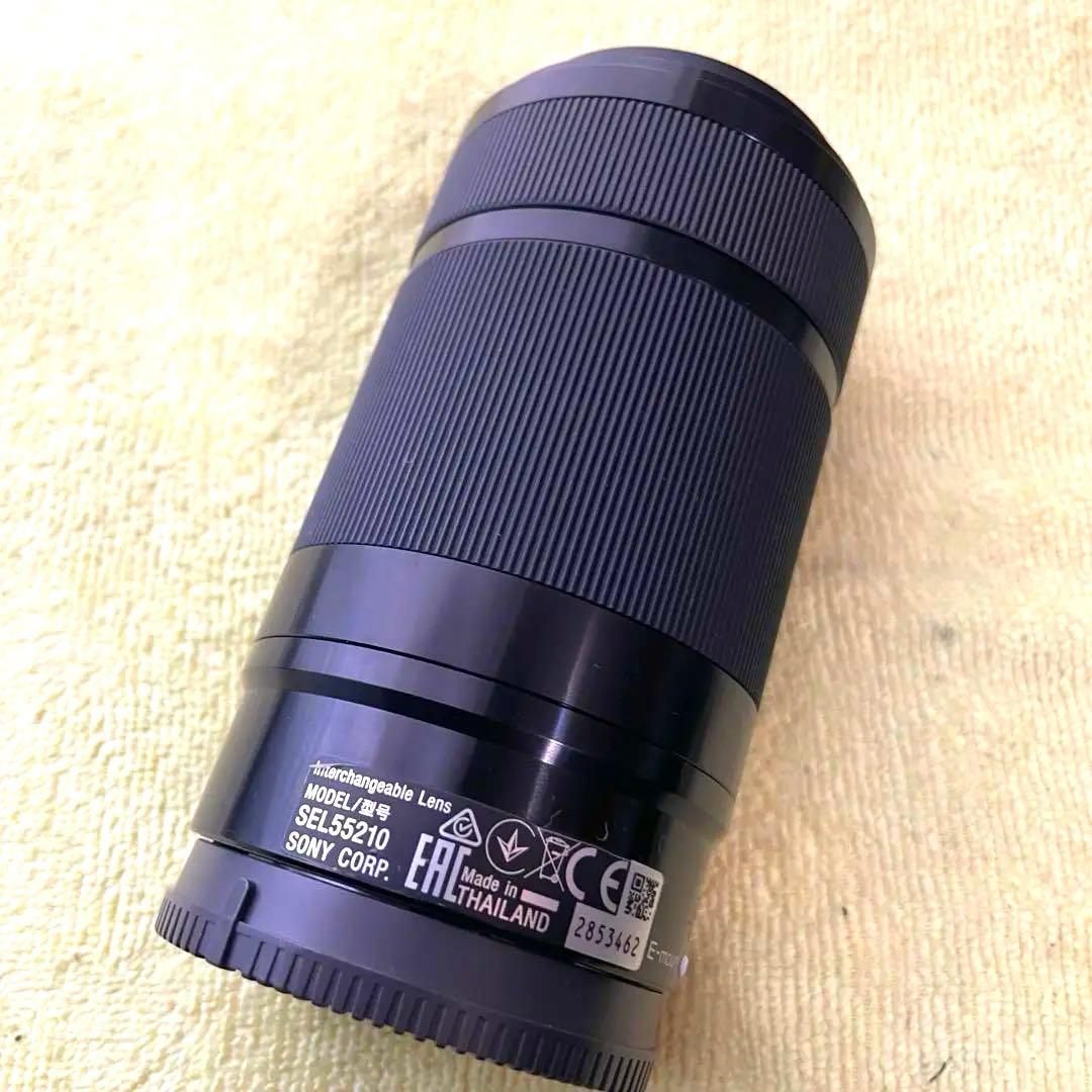 変更！SONY SEL 55-210mmズーム オマケ付き ⚠️後玉チリあり - メルカリ