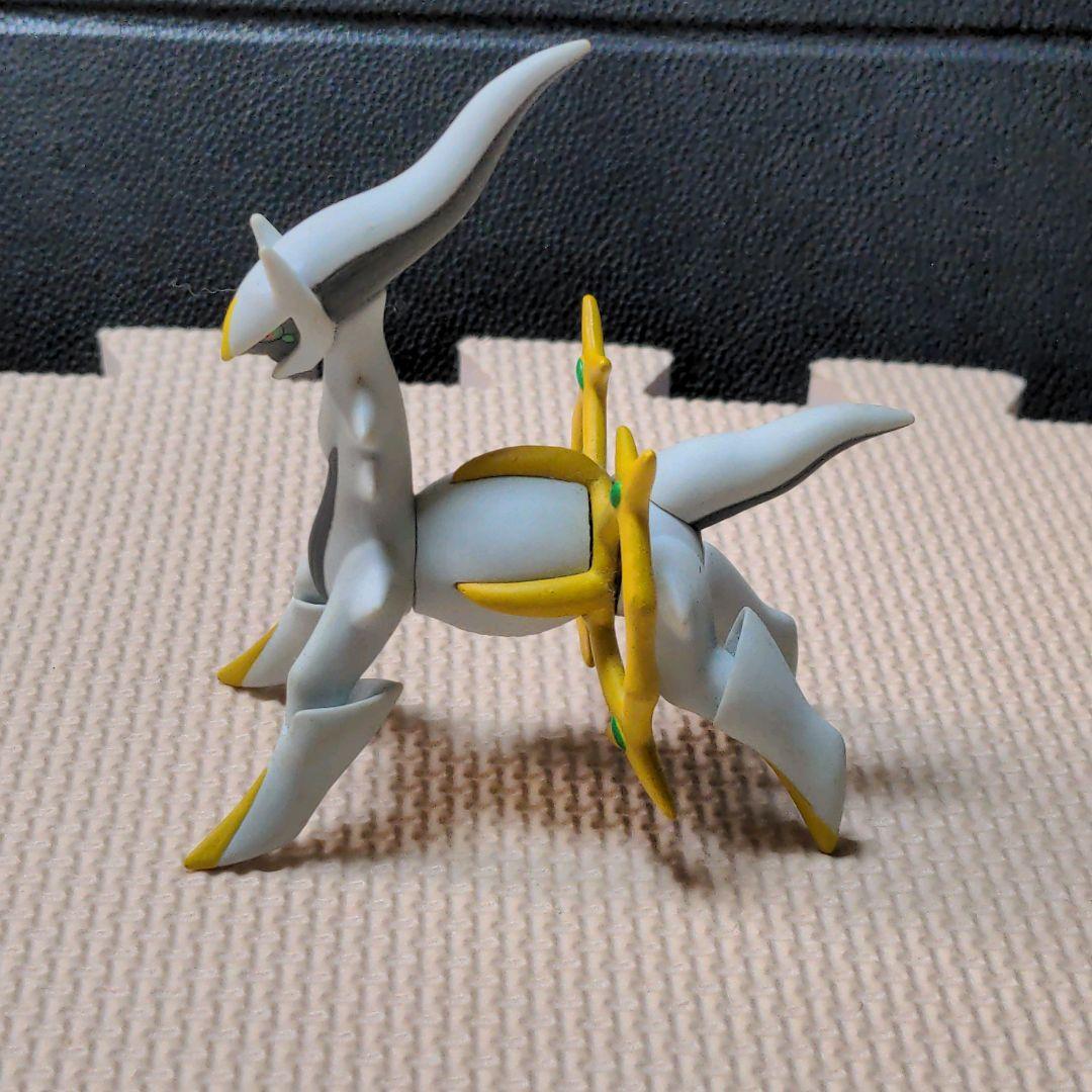 希少】ポケモン アルセウス フィギュア 立体ポケモン図鑑 組立式
