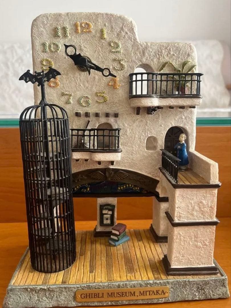 三鷹の森ジブリ美術館 ジオラマ置き時計 三鷹の森ジブリ美術館 ジオラマ置き時計 三鷹の森ジブリ美術館
