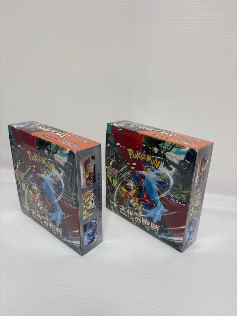ポケモンカードゲーム 古代の咆哮 2BOX 未開封シュリンク付き - メルカリ